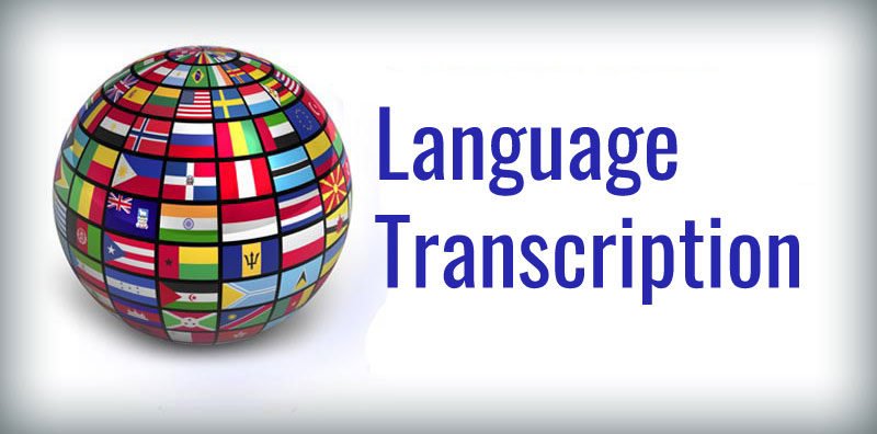 Language Transcription